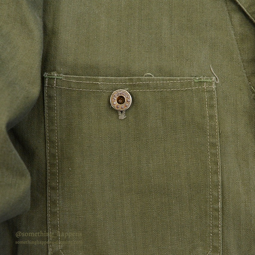 1940s WW2 HBT COVERALL...