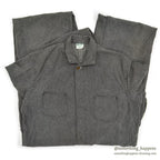 1950's VOISINEL GARMENT COMPANY BLACK COVERT COVERALL ... 40
