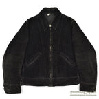 1930's UNKNOWN BLACK CORDUROY SPORT JACKET RARE...