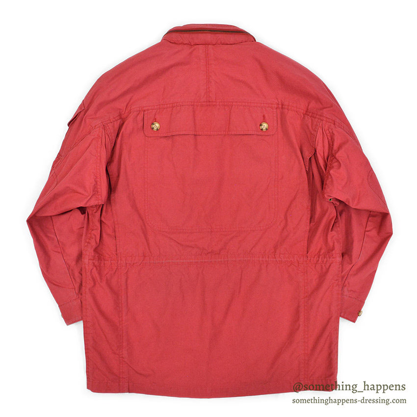 1980's~ Willis & Geiger BUSH POPLIN FIELD JACKET... L