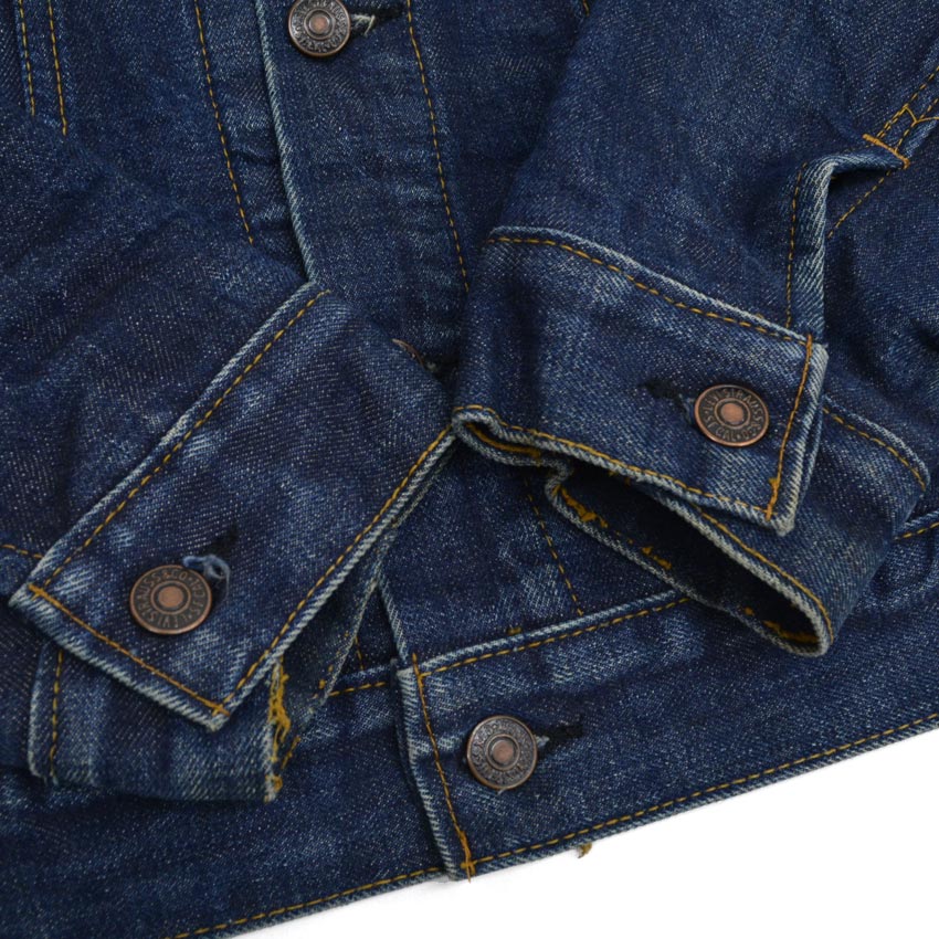 60s Levi's 70505-0317 BIG-E Dark Navy Blanket... Size 38