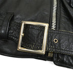 80's GREGORY & SONS rider's jacket, slubby pattern...