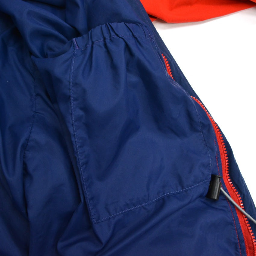 80's Eddie Bauer Red x Navy Two-Tone Mountain Parka... Size M