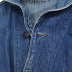 1940s US Navy Shawl Collar Denim Jacket...
