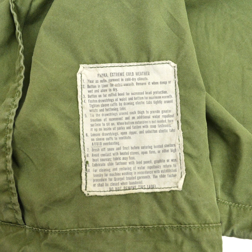 70's US ARMY M-65 Fishtail Parka... M