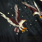 1940s JAPAN SOUVENIR JACKET (Sukajan) - Eagle & Tiger Design, TTS Zipper...