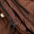 1970's GERRY DOWN SLOPE COAT BROWN... L