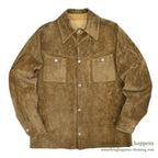 1960's~ SUPERIOR SUEDE LEATHER JACKET BROWN...