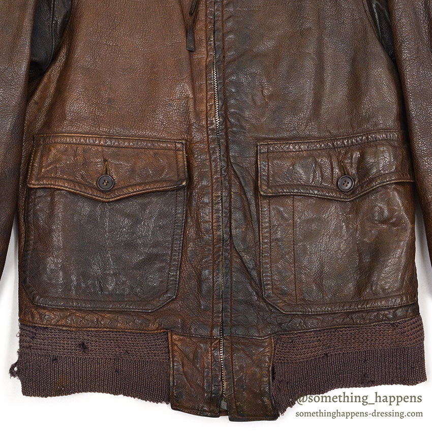 1940's USNAVY M-422A FLIGHT JACKET / GORDON & FERGUSON CO. ... 36