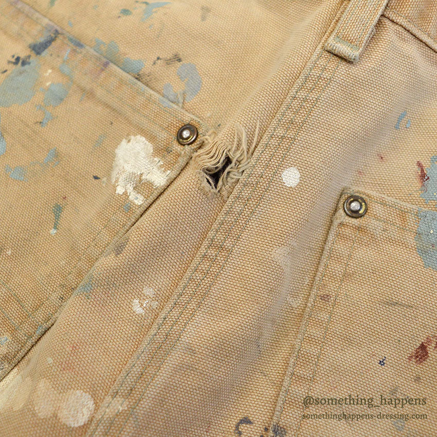 1990's CARHARTT DOUBLE KNEE DUCK PAINTER PANTS ... W33/L29