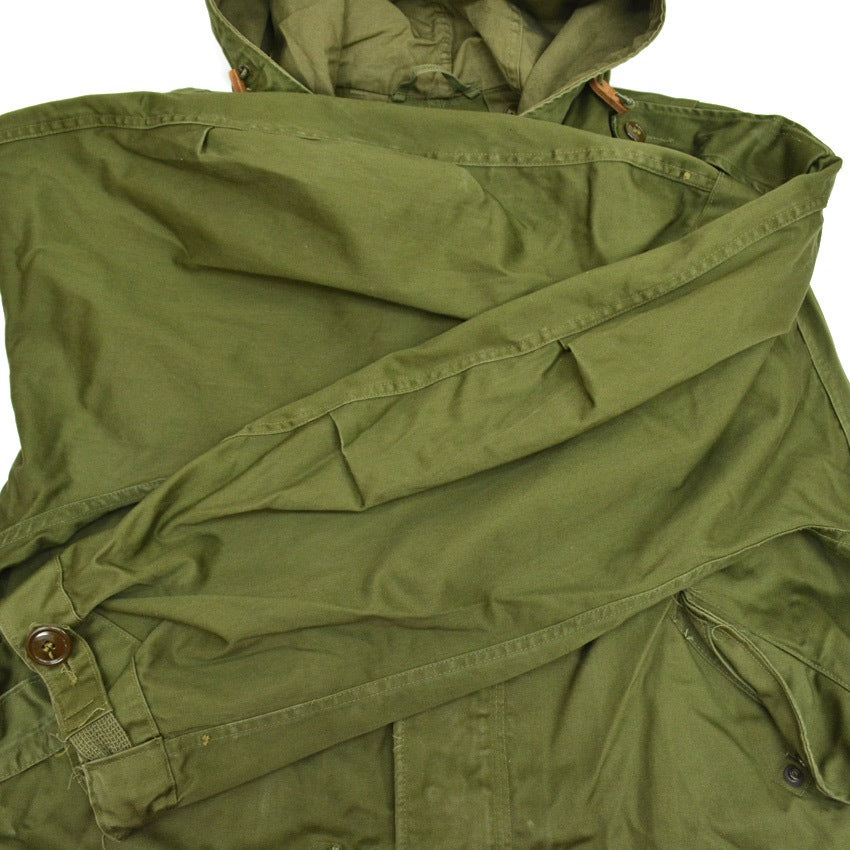 50's US ARMY M-51 Kravin Park Clothes Early Type Fishtail Parka... L