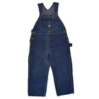 1940's~ PAYDAY JC PENNEY CO DENIM OVERALL DARK... W39