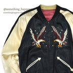 1940s JAPAN SOUVENIR JACKET (Sukajan) - Eagle & Tiger Design, TTS Zipper...
