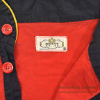 1950's BRENT RYU EMBROIDERY PAJAMAS SHIRT & PANTS...
