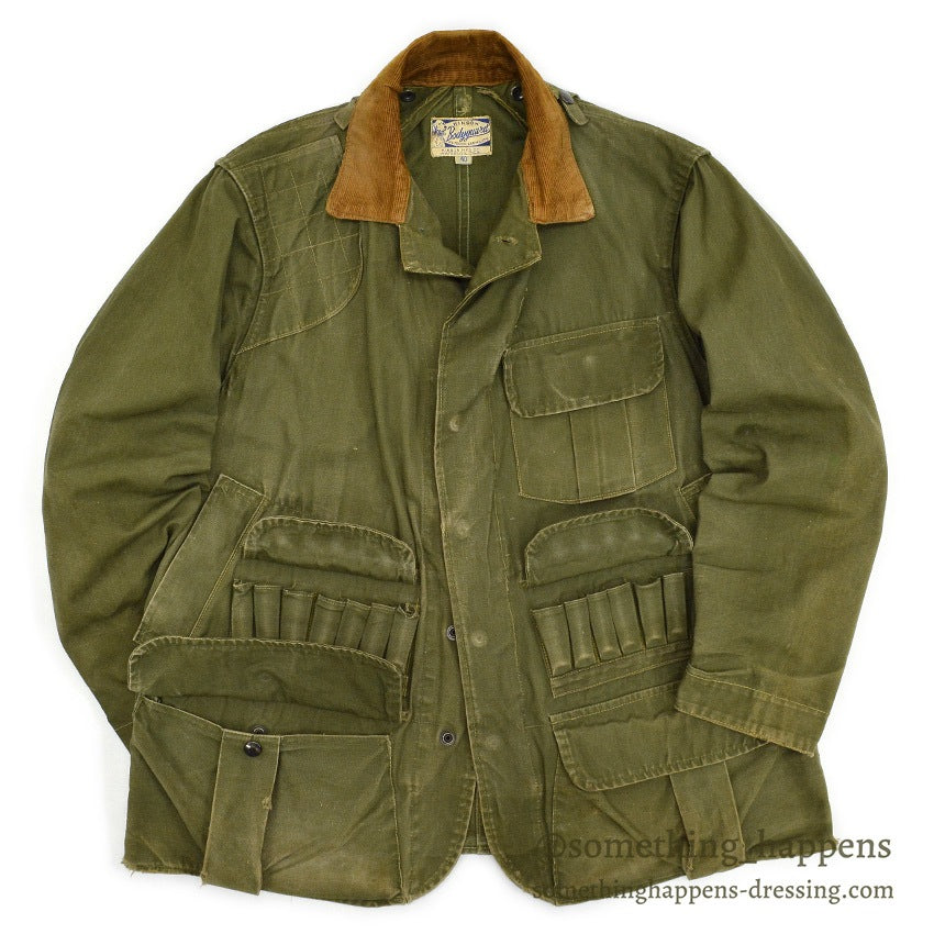 1940's HINSON BODYGUARD OUTDOOR GARMENTS HUNTING COAT ... 40