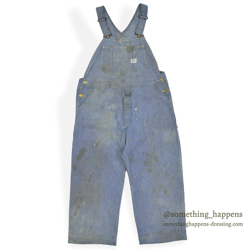 1940's Lee 96-SB PIN STRIPE OVERALL ... W40/L27