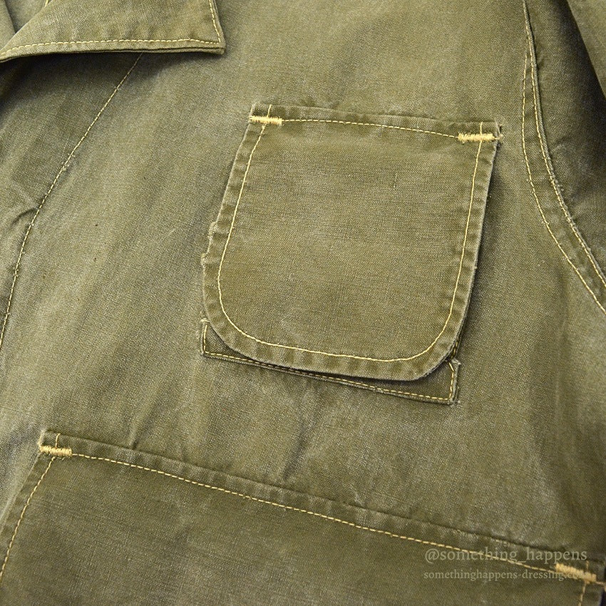 ~1950's HINSON HUNTING COVERALLS RARE DETAIL...