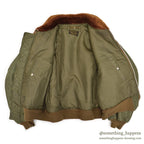 1950's B-15C OD FLIGHT JACKET / RARE COLOR ... 44