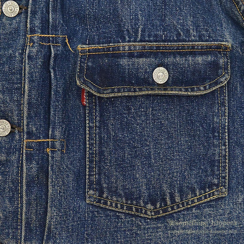 1930's~ LEVI'S 506XX TYPE1 DENIM JACKET, CHOPPED VEST / 1937 MODEL ...