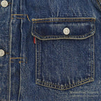 1930's~ LEVI'S 506XX TYPE1 DENIM JACKET, CHOPPED VEST / 1937 MODEL ...