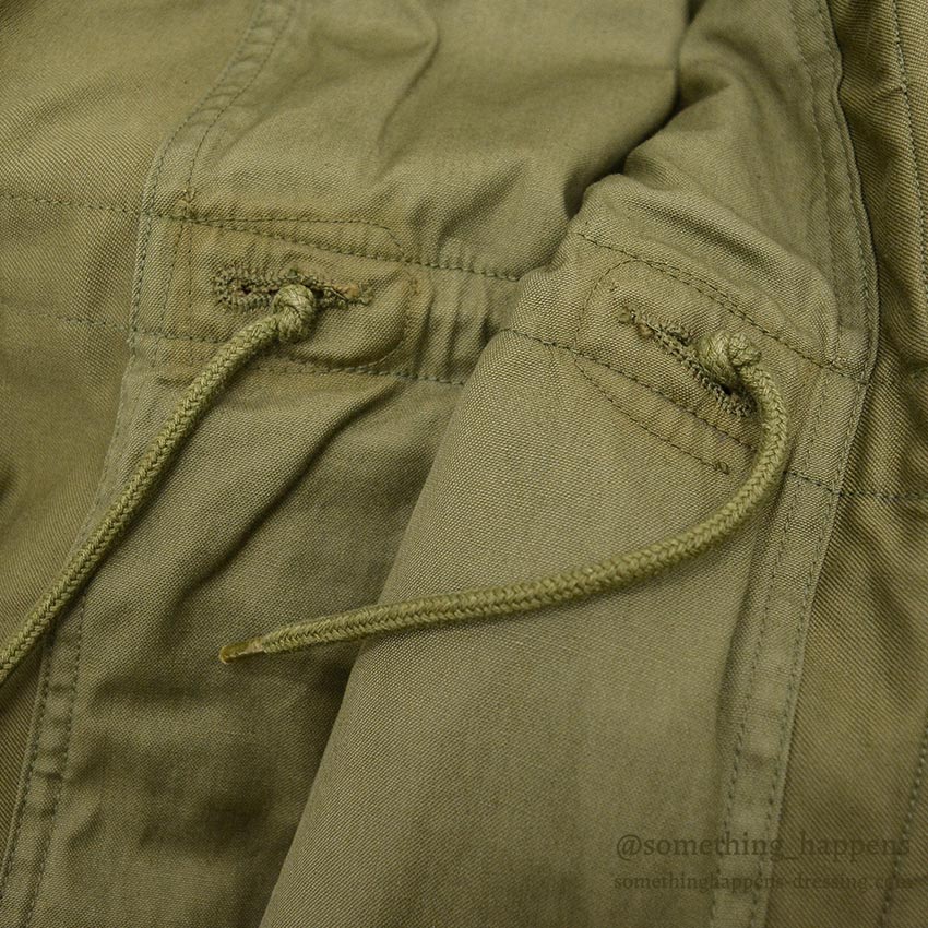 1940's WW2 M1943 FIELD JACKET / PORTRAIT PAINT, SUPER RARE ... 34L