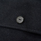 50's Rich Sher Single-Breasted Gangster Coat, Black!!... 36