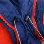 80's Eddie Bauer Red x Navy Two-Tone Mountain Parka... Size M