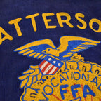 40's FFA embroidery button front jacket, rare... 42