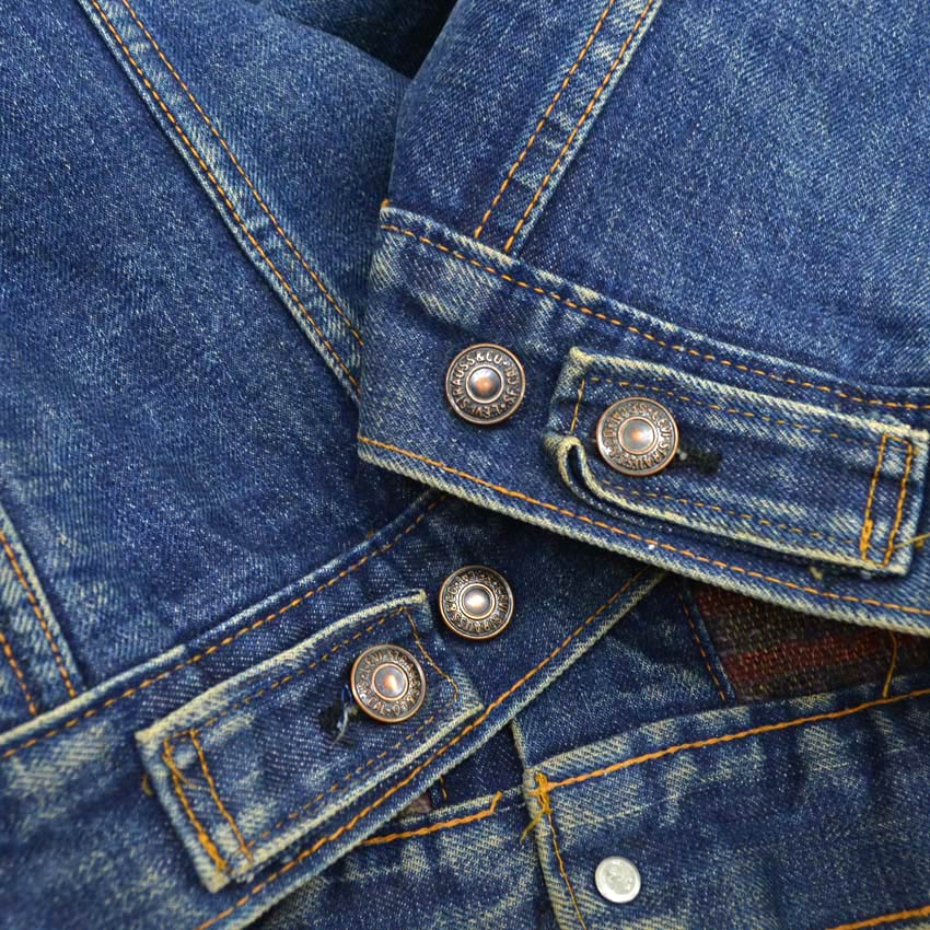 70's Levi's 70505 Denim Jacket with Blanket...