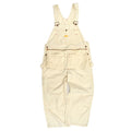 1950s-style PAYDAY PENNEYS off-white overalls with apron...