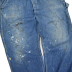 40's ww2 WARDS POWR HOUSE DENIM OVERALL...