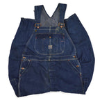 1940's~ PAYDAY JC PENNEY CO DENIM OVERALL DARK... W39