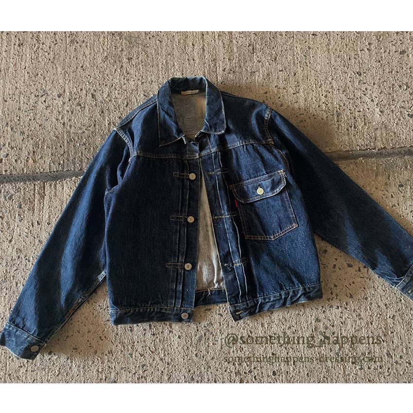 1940's LEVI'S 506XX TYPE1 DENIM JACKET DARK ...