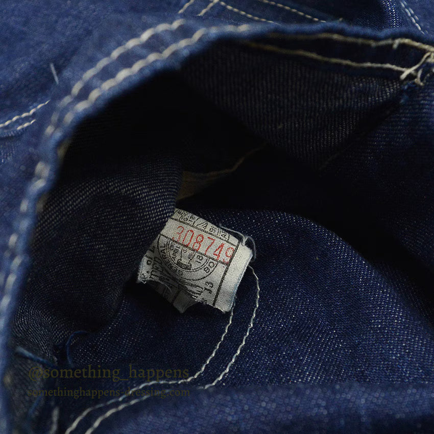 1950's CAN'T BUST'EM DENIM OVERALL...W38/L28
