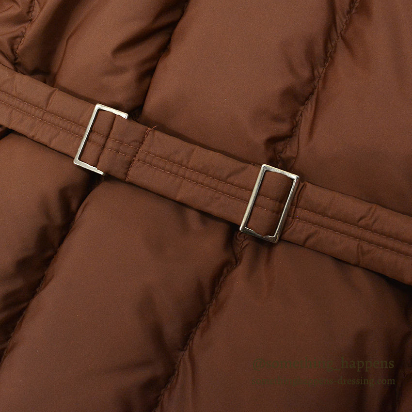 1970's GERRY DOWN SLOPE COAT BROWN... L