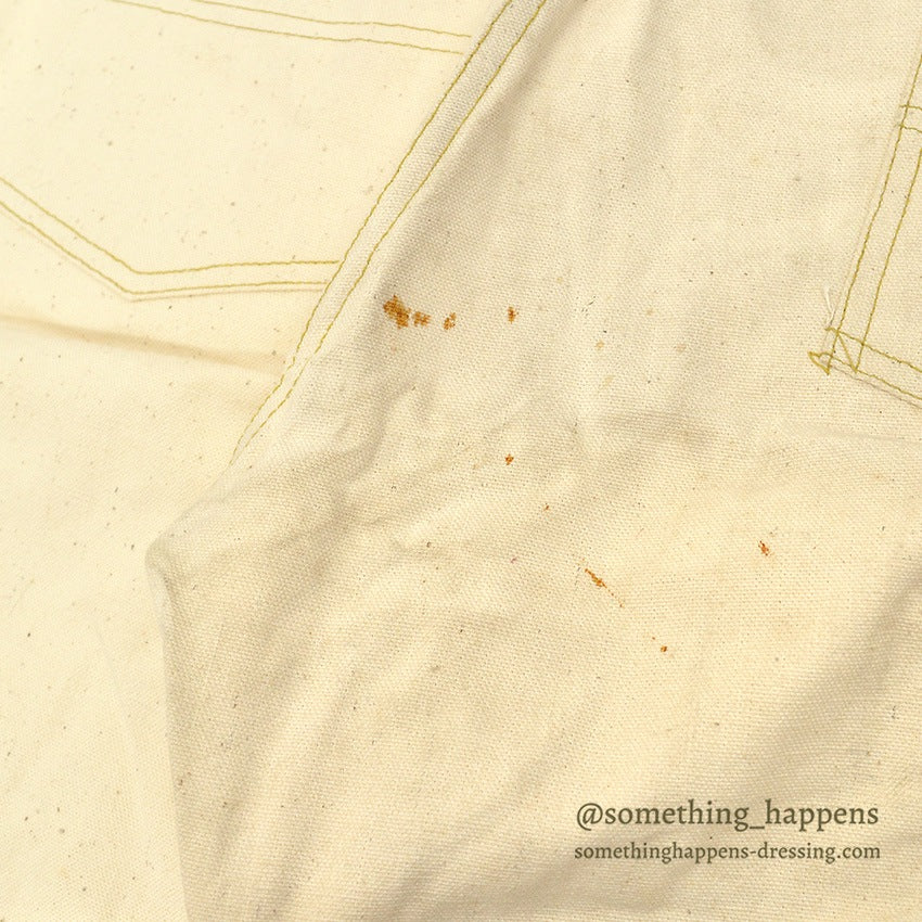 1940's~ DEADSTOCK CAN'T BUST'EM DOUBLE KNEE OVERALL ... W42/L30