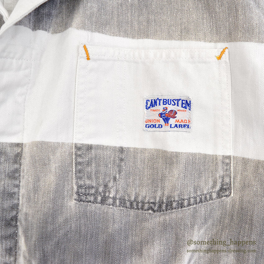 1940's CAN'T BUST'EM PRISONER COSTUME HBT COVERALLS ... 46