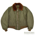 1950's B-15C OD FLIGHT JACKET / RARE COLOR... 44