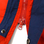 80's Eddie Bauer Red x Navy Two-Tone Mountain Parka... Size M