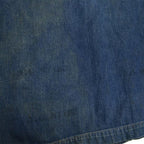 1940s US Navy Shawl Collar Denim Jacket, Dark Navy, Multiple Stencils...