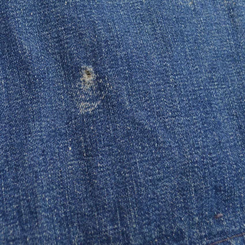 1940s US Navy Shawl Collar Denim Jacket...