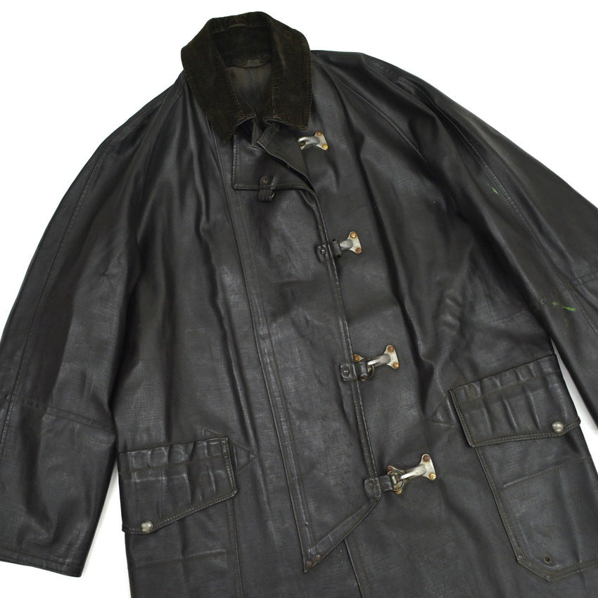 40's MIDWESTERN MANUFACTURING Co. FIREMAN'S BUNKER COAT...