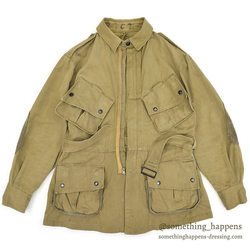 1940's U.S.ARMY WW2 M-1942 AIR BORNE JUMP JACKET D-DAY MODIFIED ...