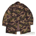 1960's CZECHOSLOVAKIA MILITARY BROWN DYED SALAMANDER PATTERN CAMO COAT...