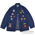 1950's DUBBLEWARE MEMORIAL RAILROAD DENIM COVERALL...