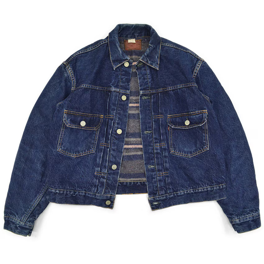 1950's LEVI'S 517XX TYPE2 BLANKET DENIM JACKET ... 42