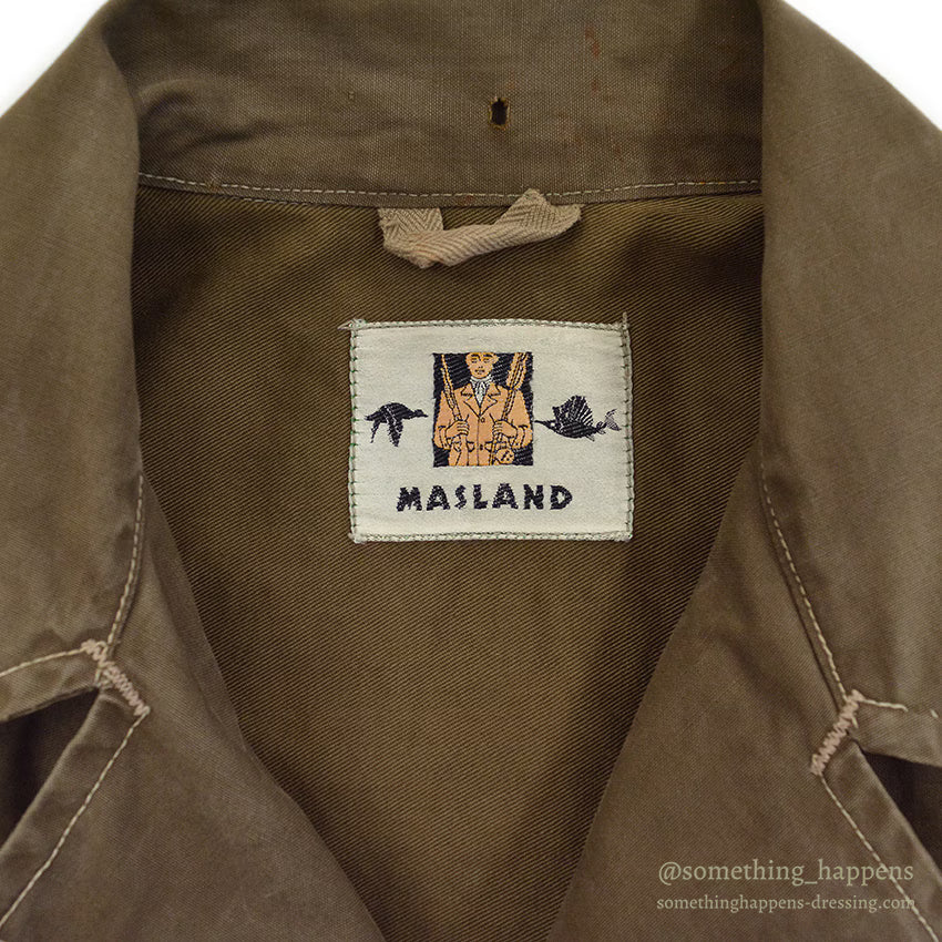 ~1950's MASLAND HUNTING JACKET...