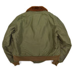1950's B-15C OD FLIGHT JACKET / RARE COLOR ... 44