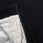 50's Rich Sher Single-Breasted Gangster Coat, Black!!... 36