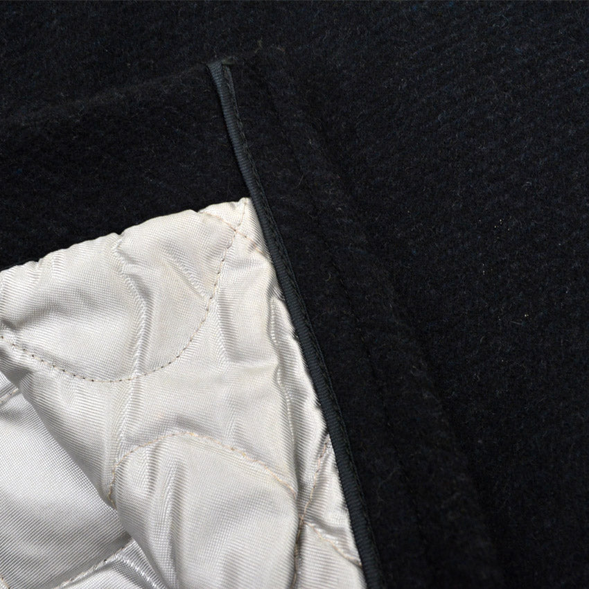 50's Rich Sher Single-Breasted Gangster Coat, Black!!... 36